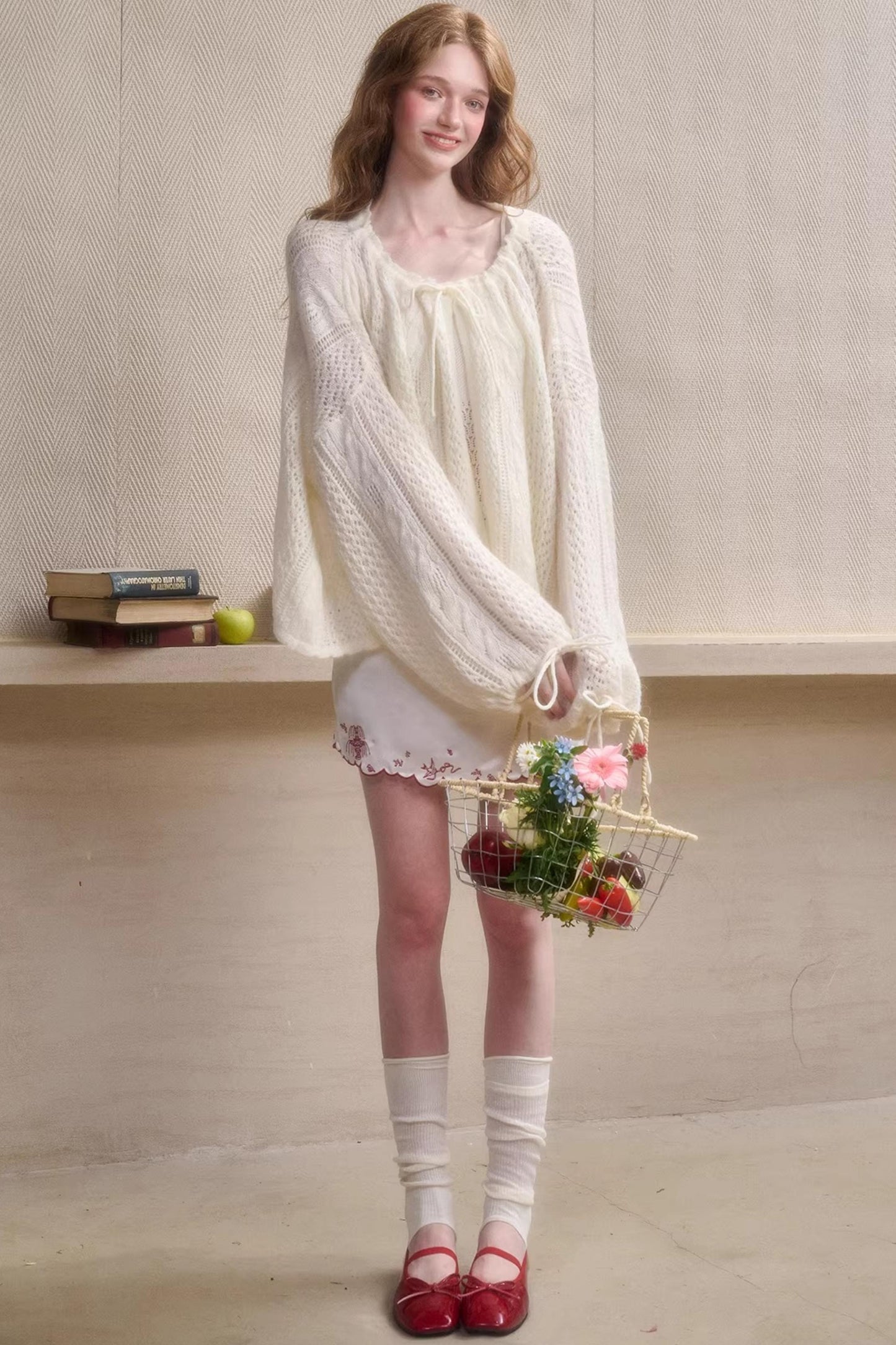 Riverbank of the Wind Mohair Sweater