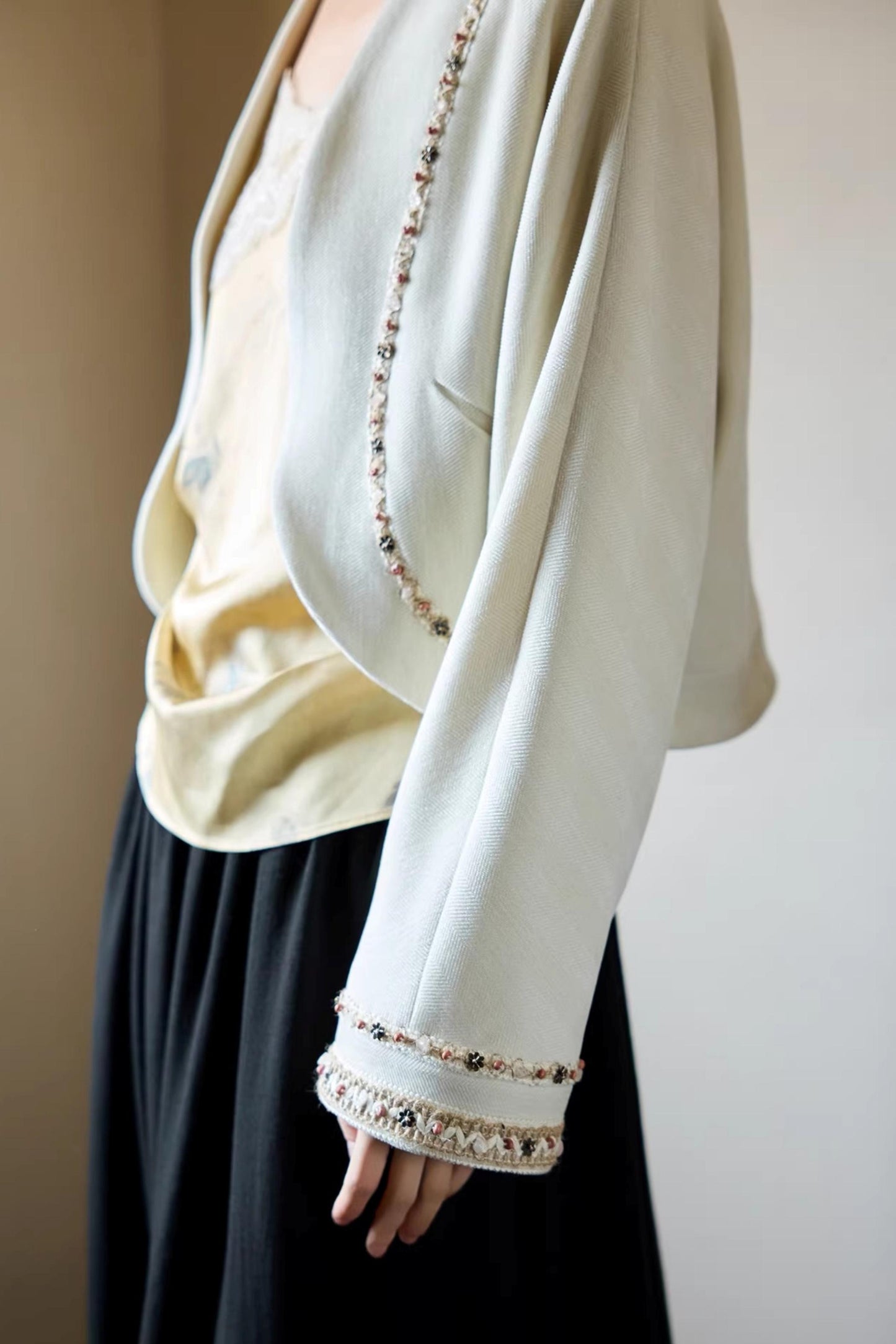 Chinese Cocoon Cardigan Jacket