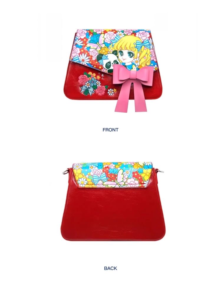 Printing Embroidery Flower Envelope Bag