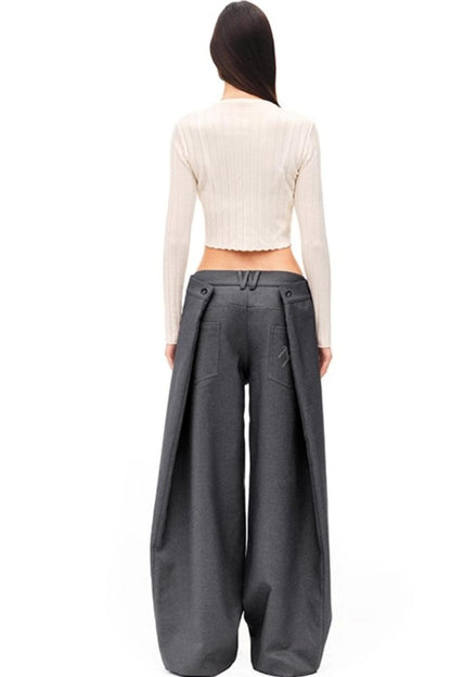 Casual Wide Leg Pants