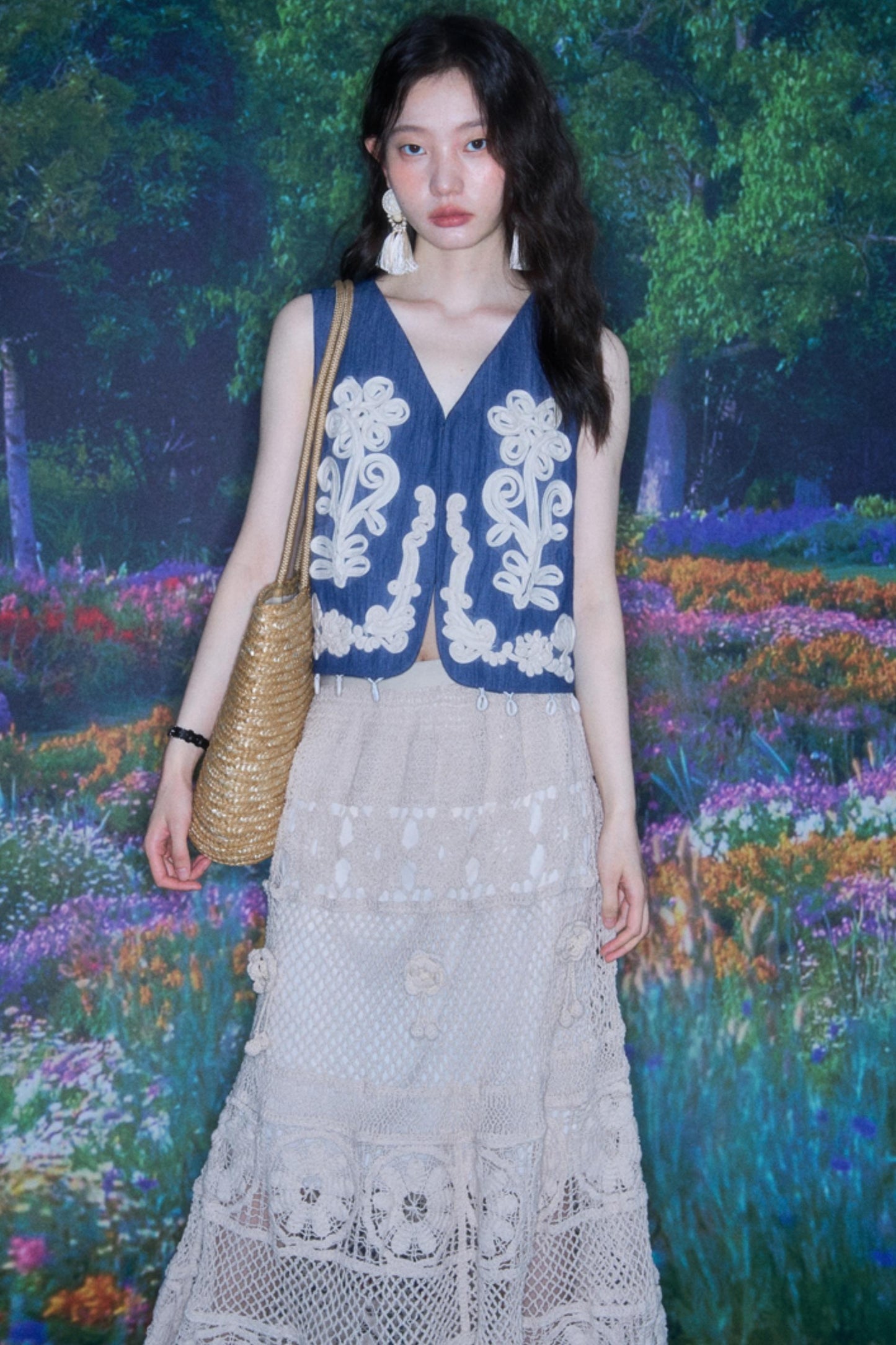 Wilderness Flower Maxi Skirt