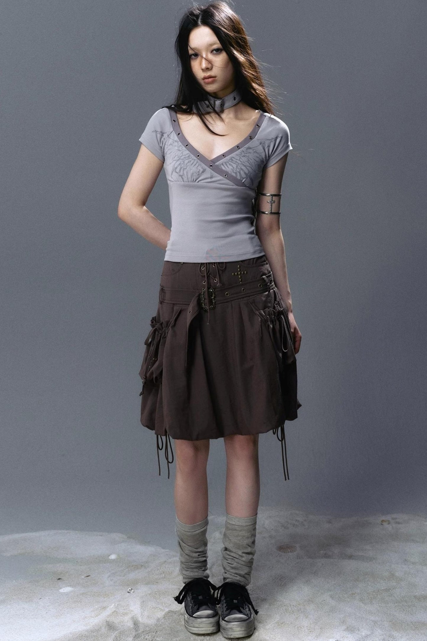 Sea Witch Midi Skirt