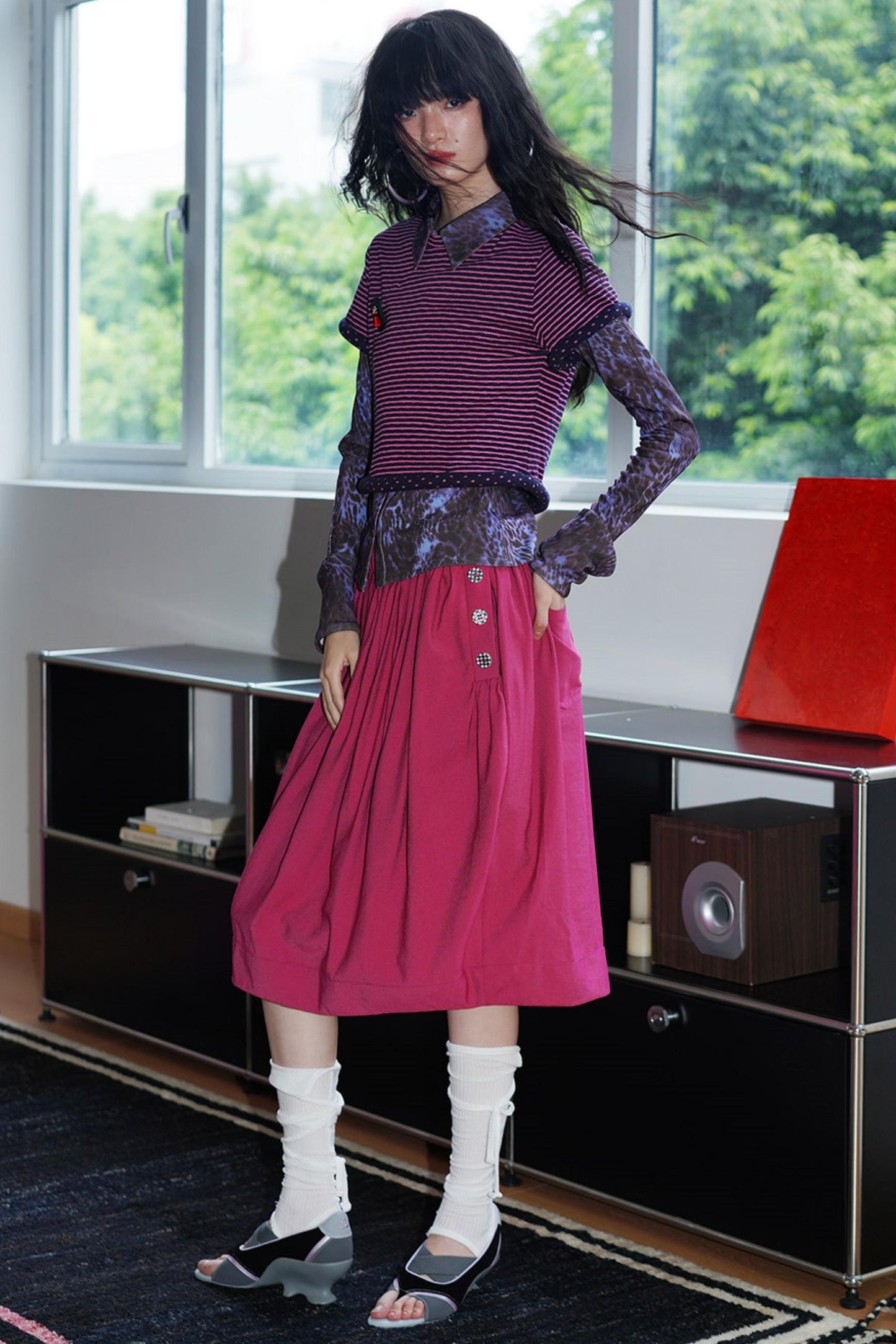 Autumn Leopard Knit Top