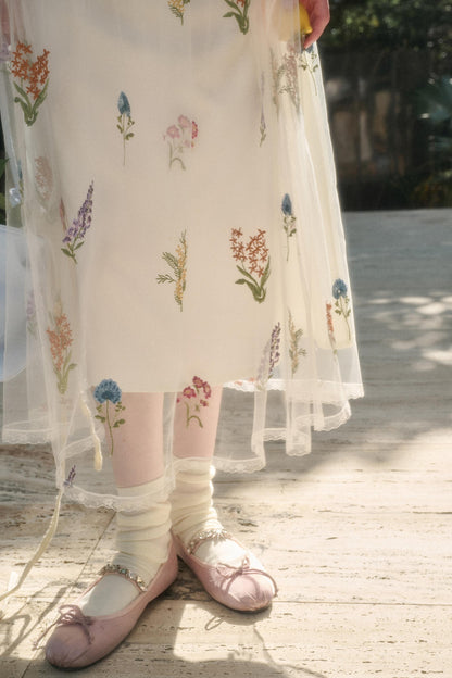 Double Layer Halter Dress