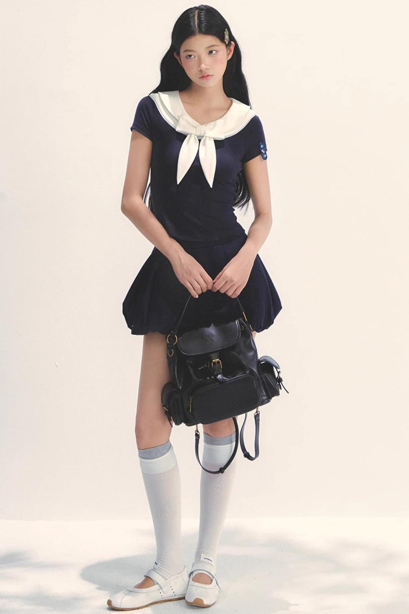 Sunset Pleated Skirt