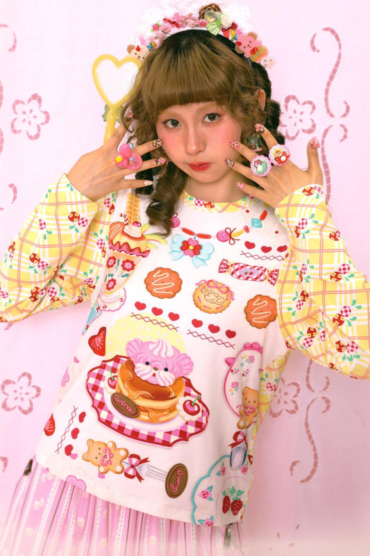 Sweet Tea Party Long Sleeve Top