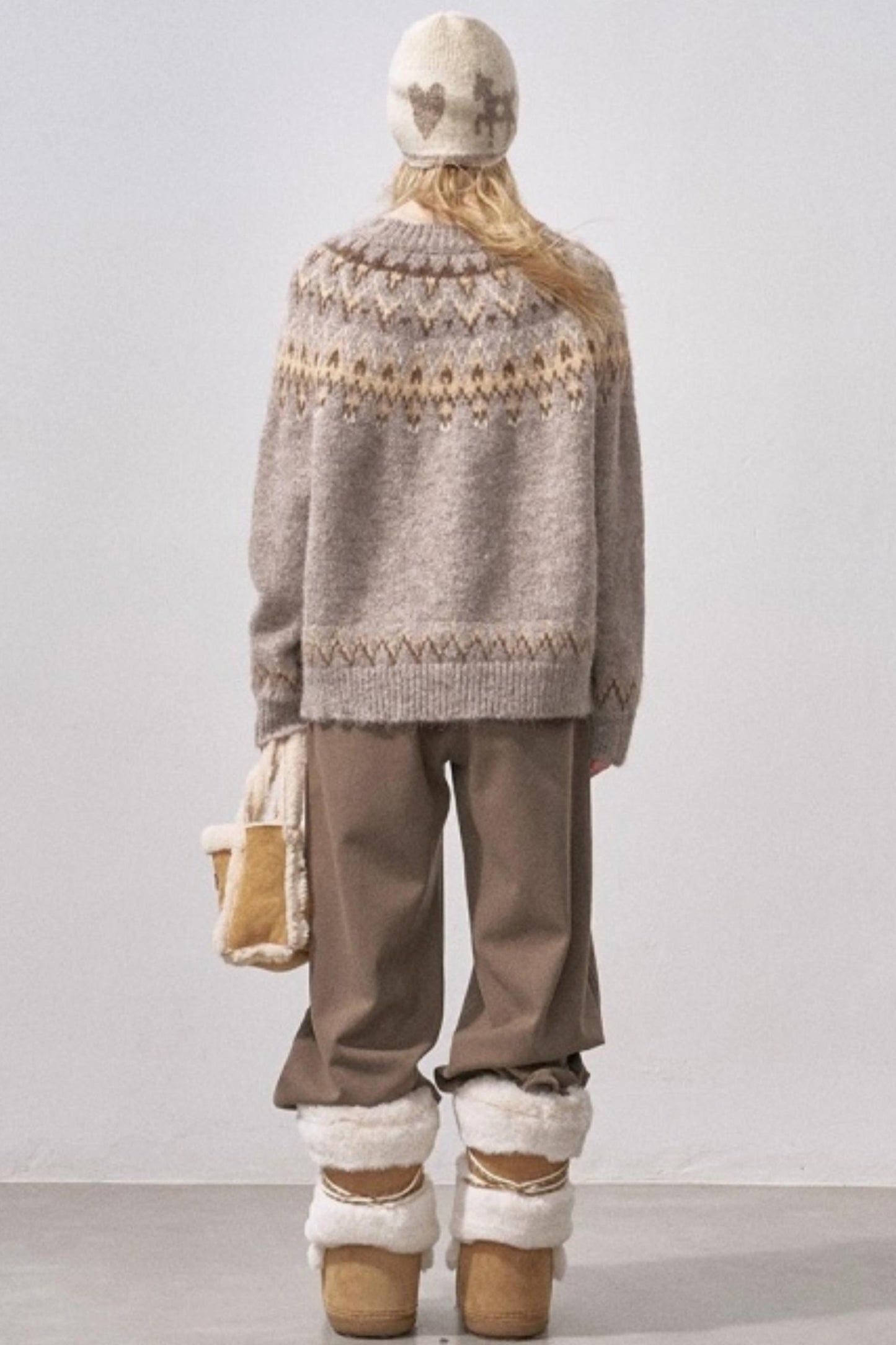 Fair Isle Knit Sweater