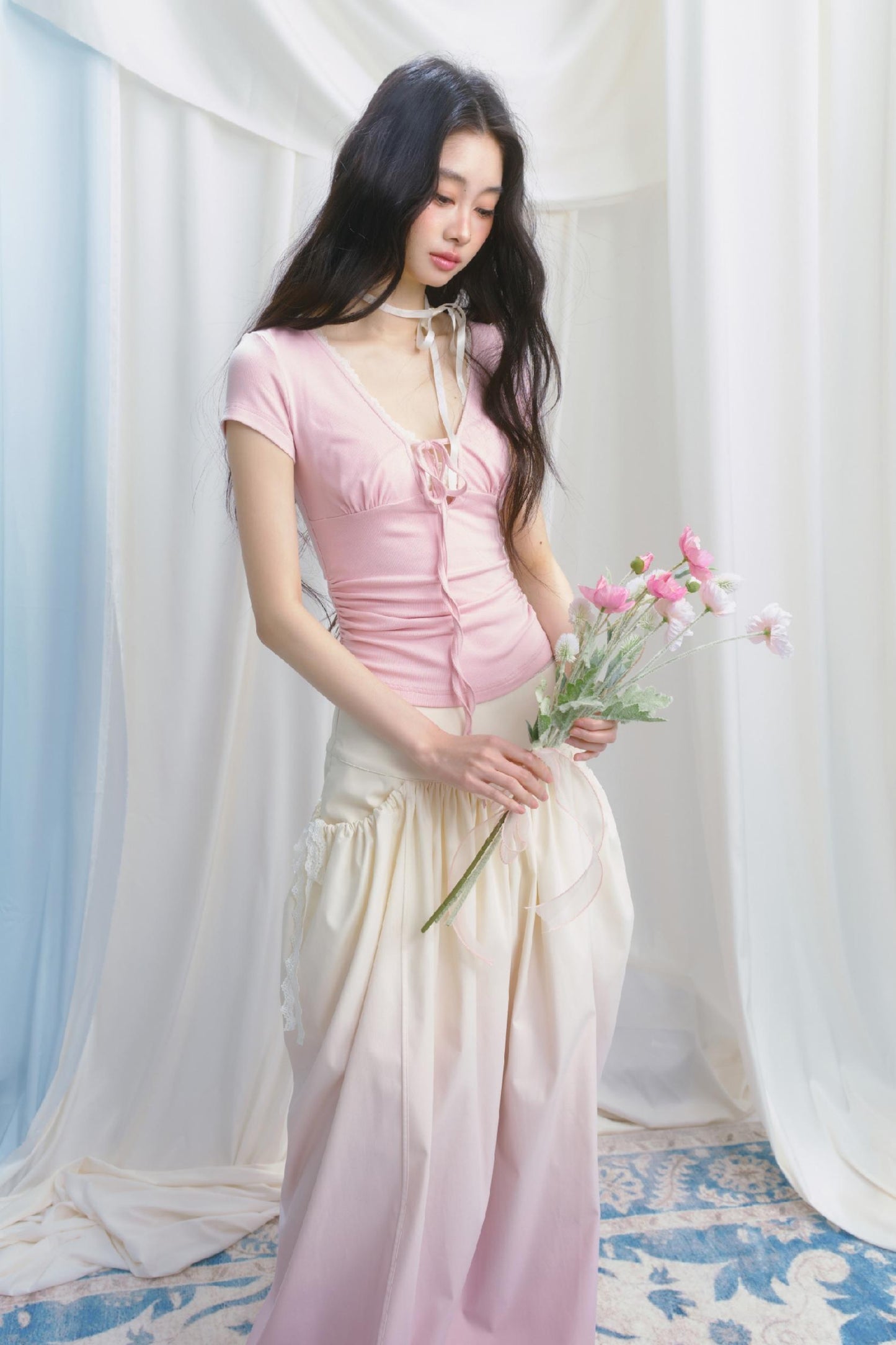 Peach Mint Desire Top