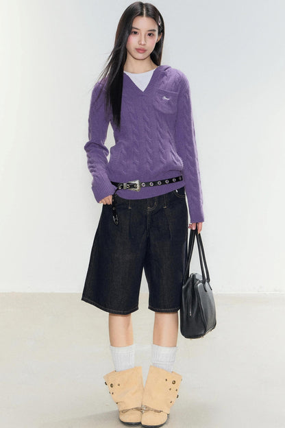 Wind-Whispering Hooded Sweater