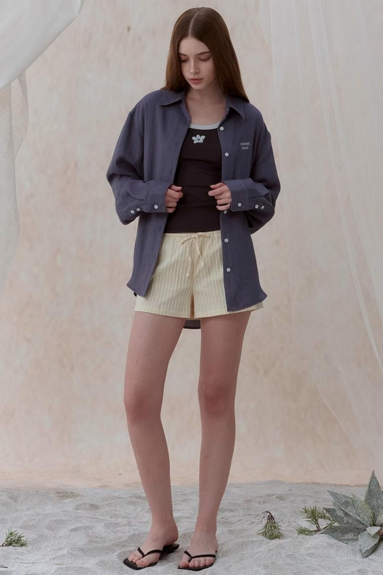 Evening Linen Blend Shirt