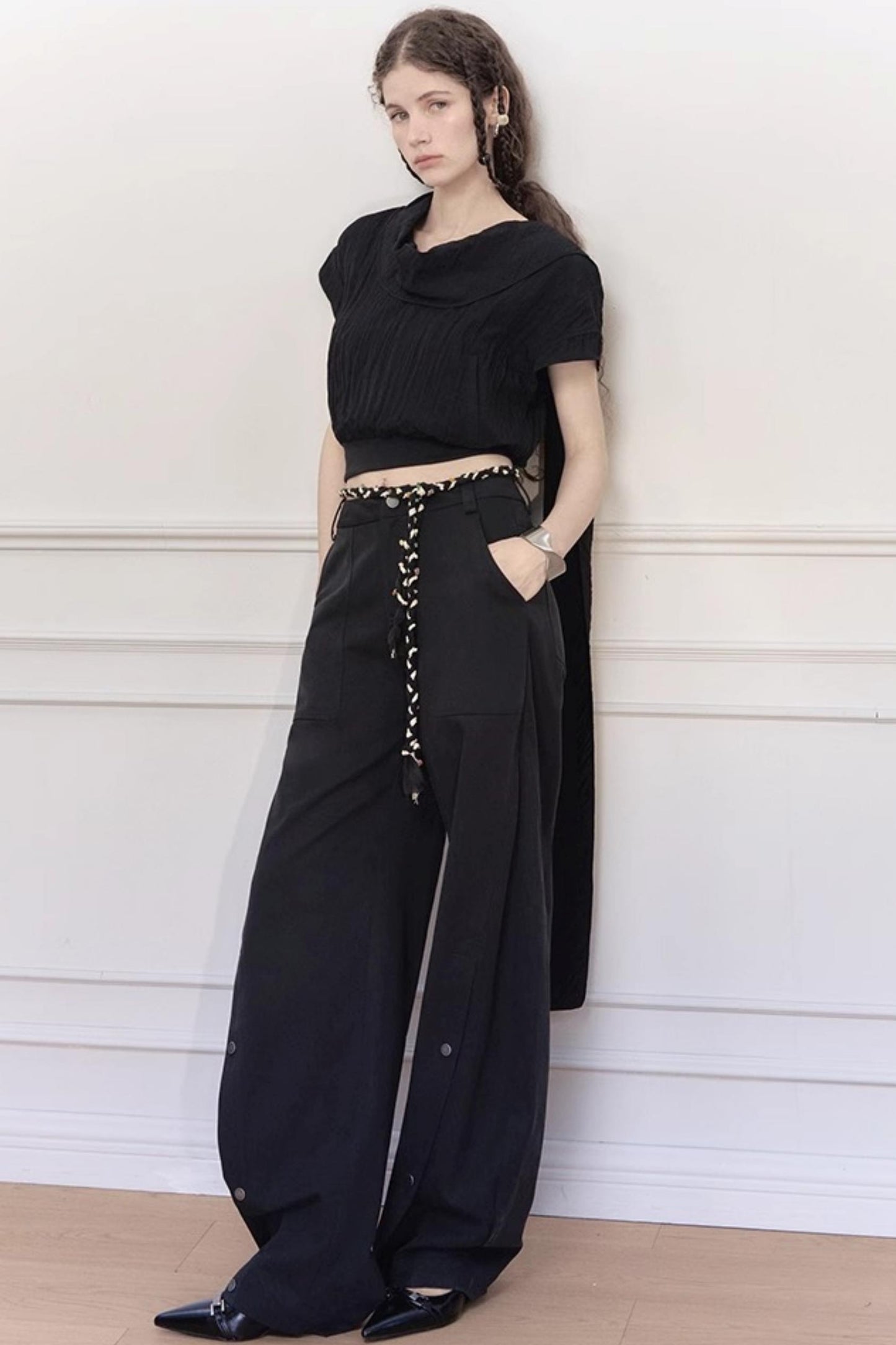 Elegant Wide-Leg Pants