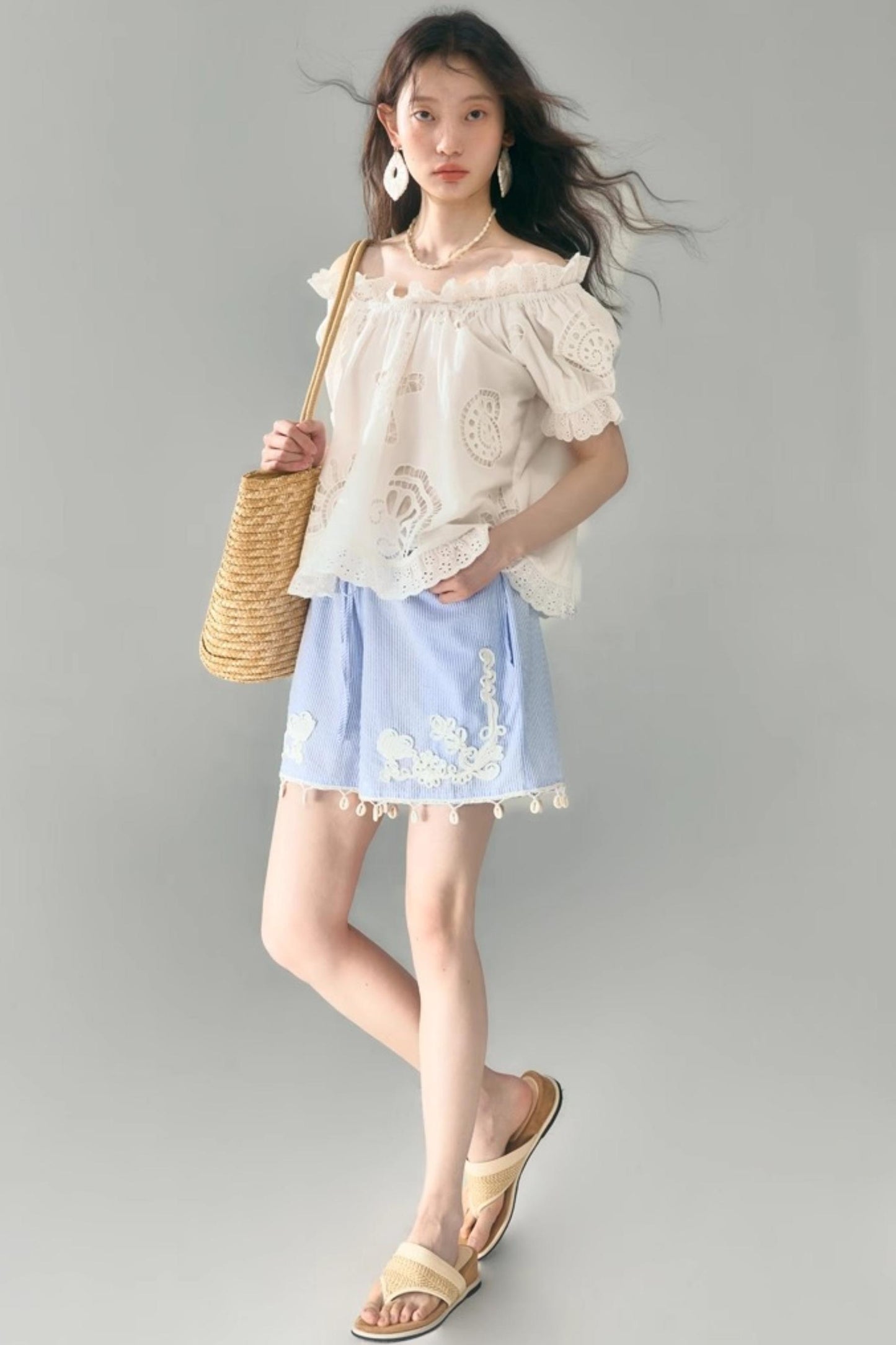 Bloom Embroidered Set-Up