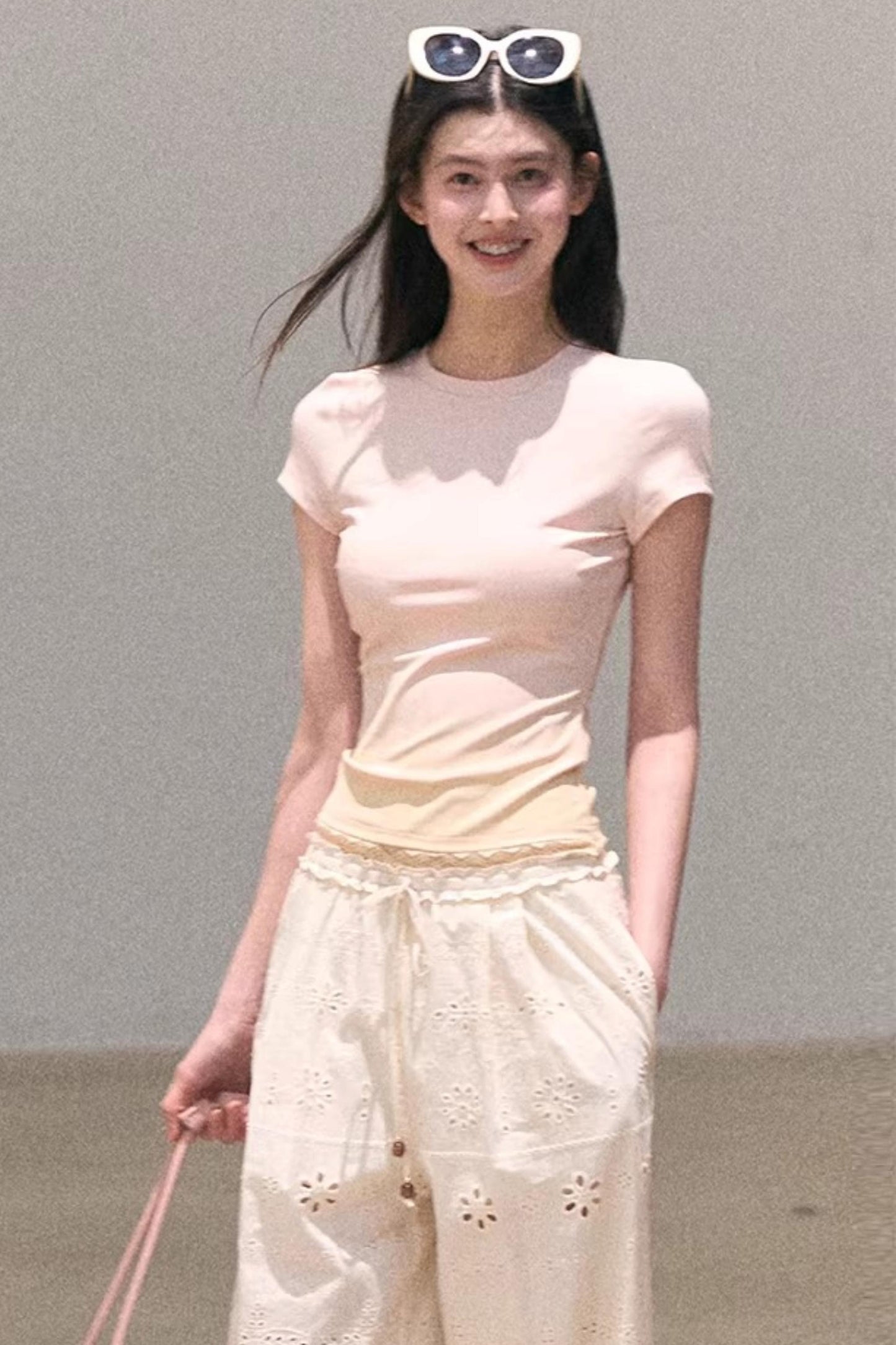 Melody Gradient Lace Top