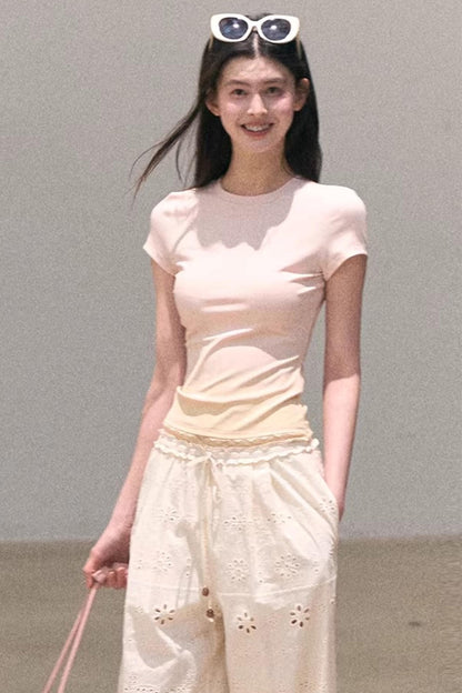 Melody Gradient Lace Top