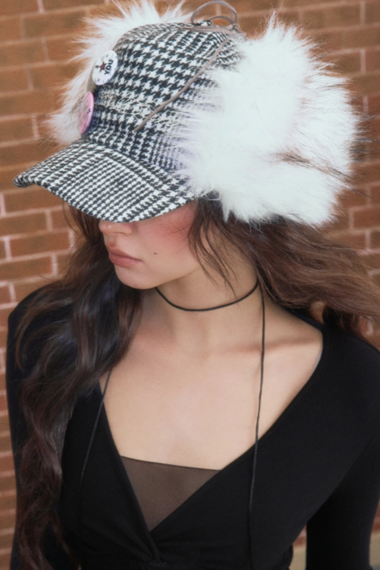 Winter Plush Baseball Cap