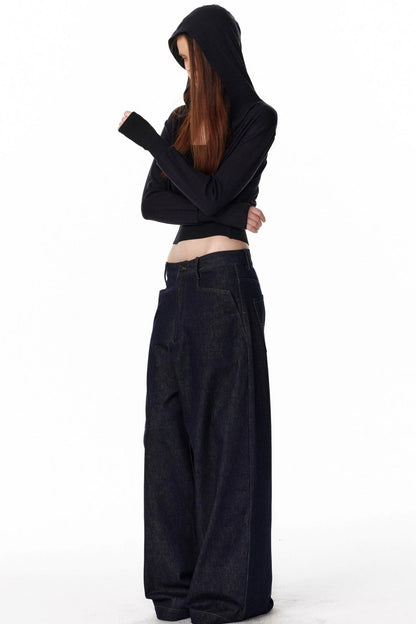 Slim Wool Striped Long Sleeve T-Shirt