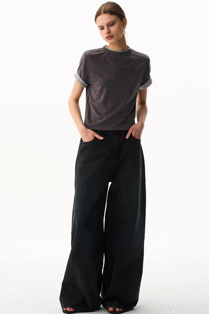 Embroidered Slim-Fit Top