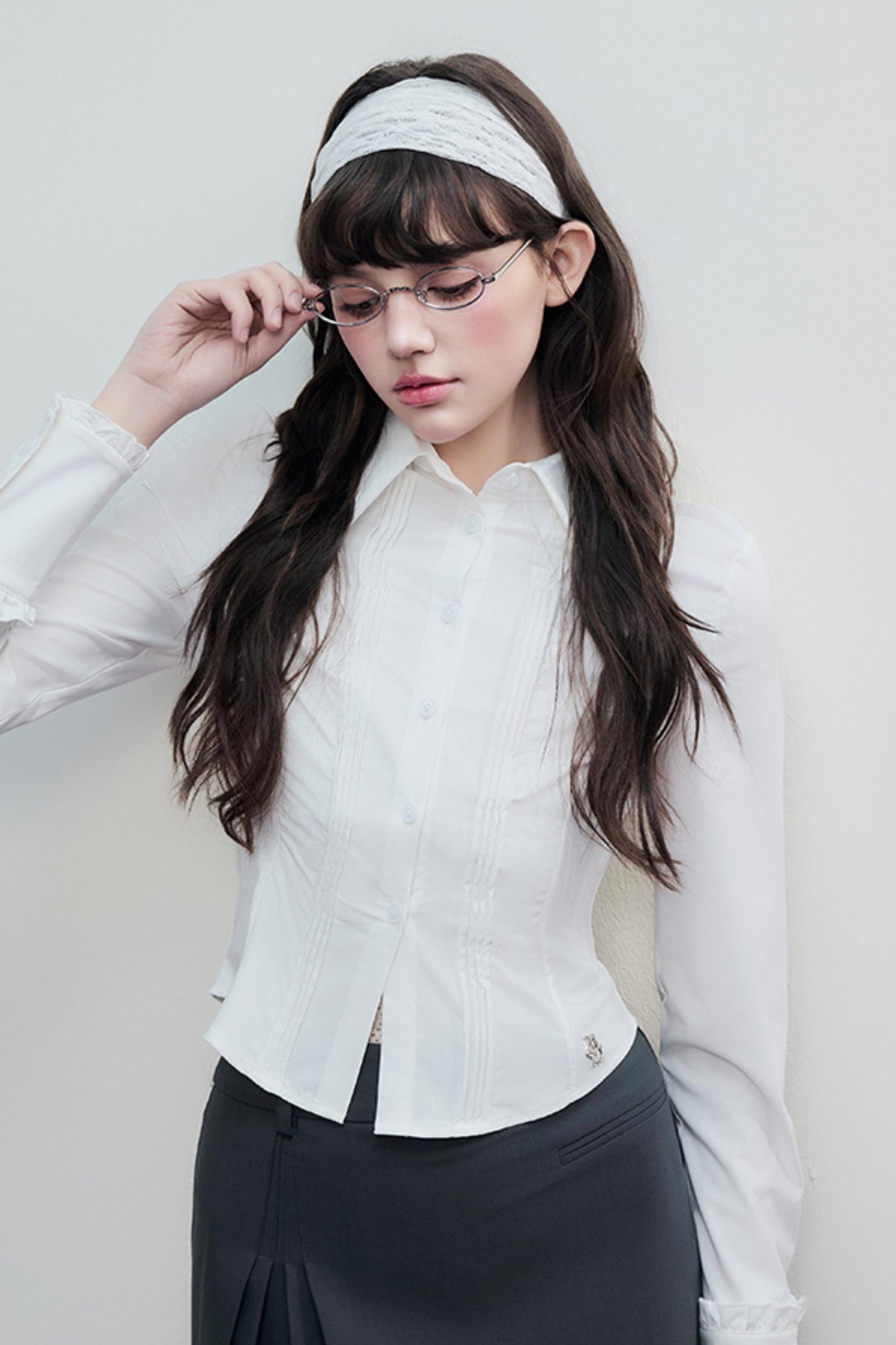 Slimming Stripe Blouse