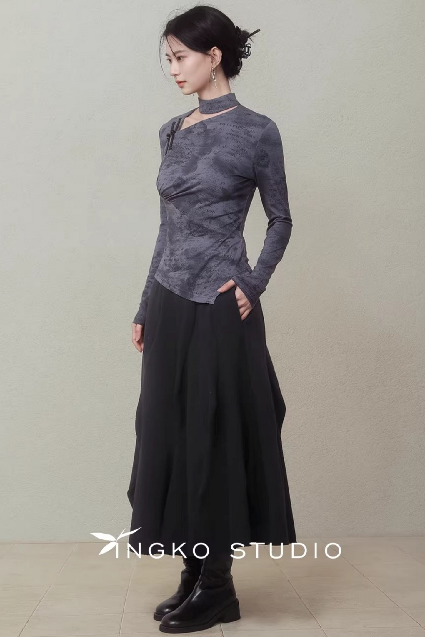 Ingko Fog Gray T-Shirt