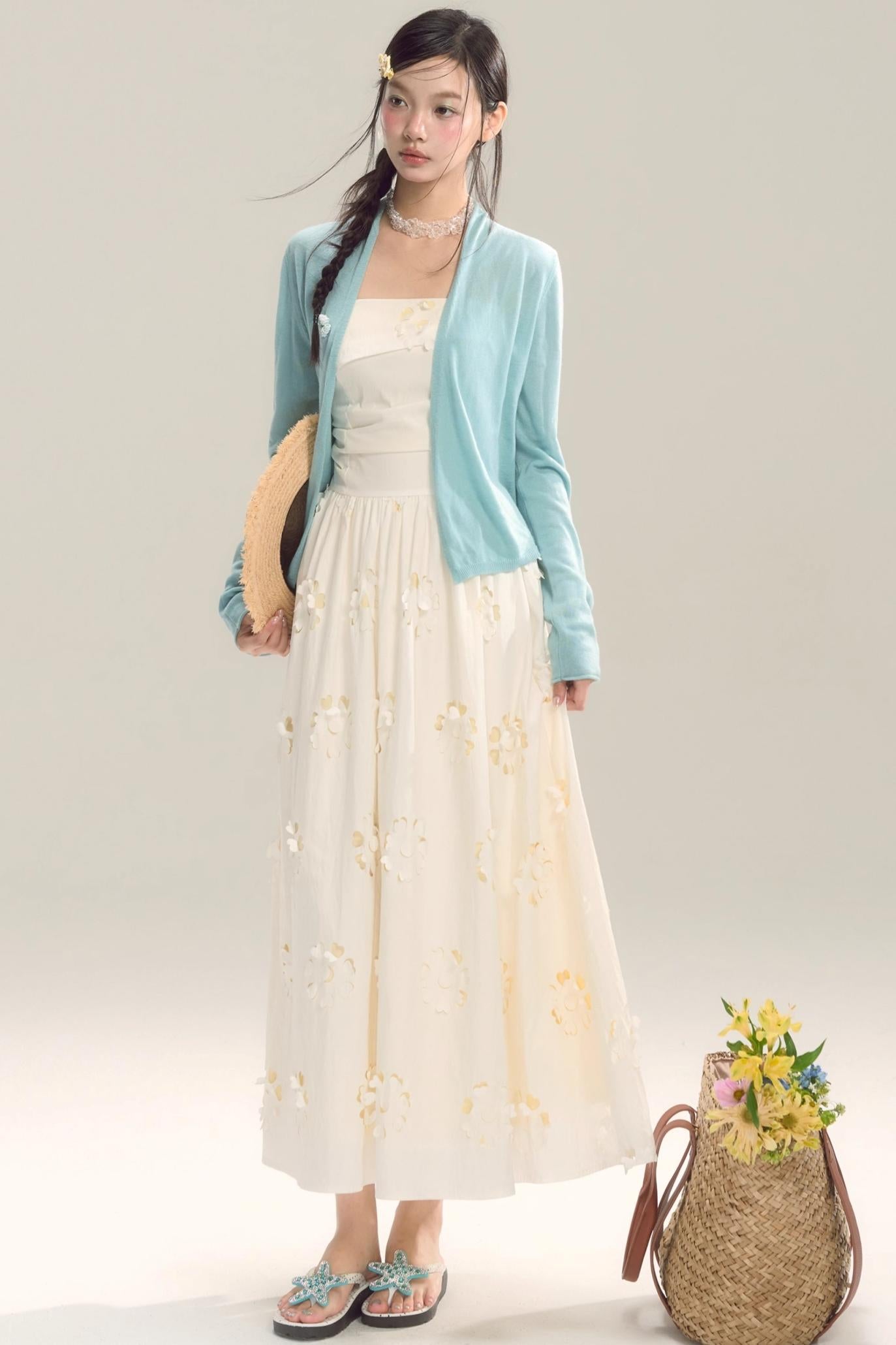 Sassy Daisy Wool Cardigan