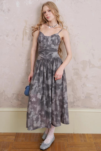 Polka Dot Maxi Dress