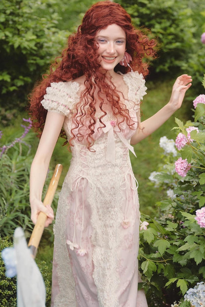 French Sweet Lace Dress