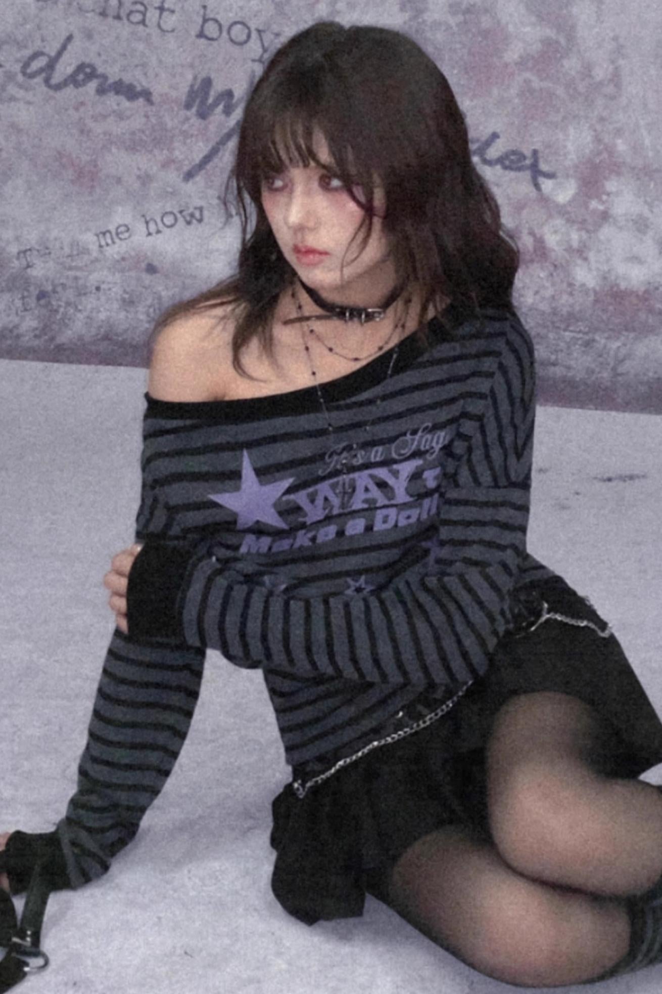 Star Stripe Sweatshirt