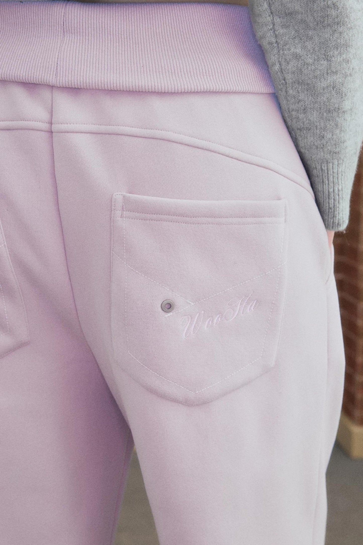 Simple Gray Fleece Sweatpants