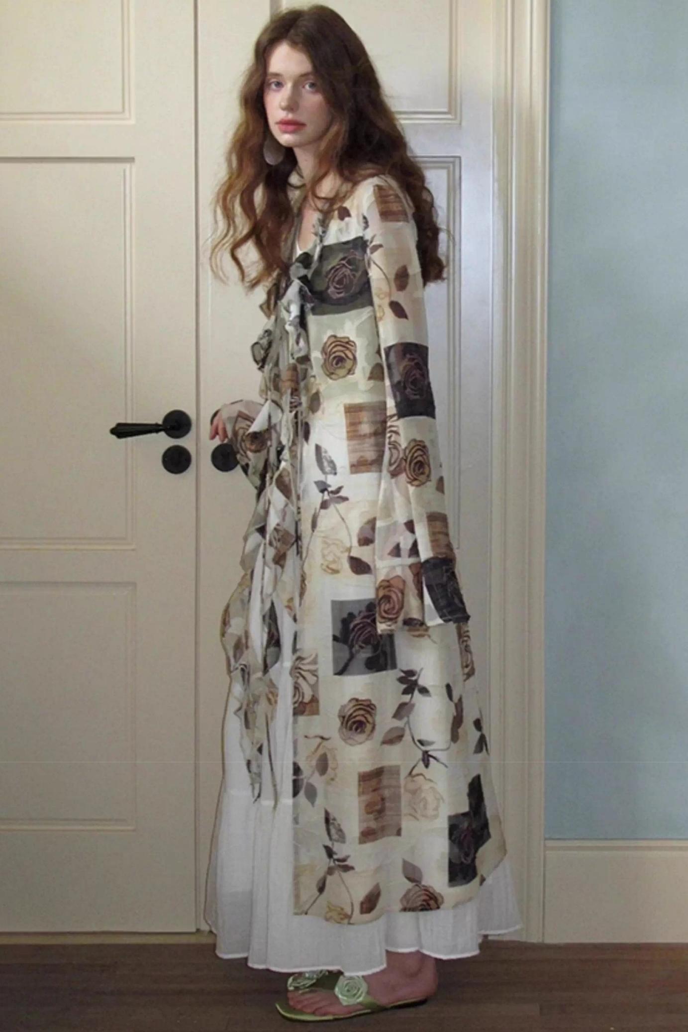 Summer Lace Long Cardigan