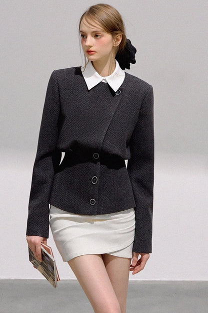 Urban Lapel Wool Jacket Set-Up