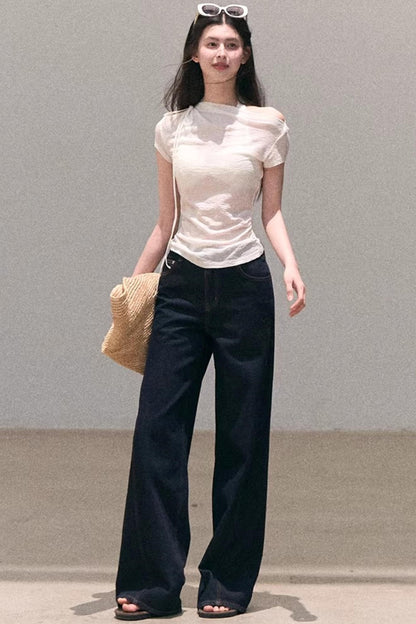 Sun-Kissed Floral Denim Set-Up