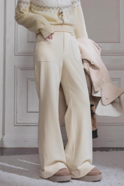 Snow Melt Corduroy Flared Pants