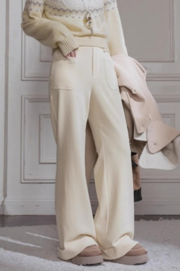 Snow Melt Corduroy Flared Pants