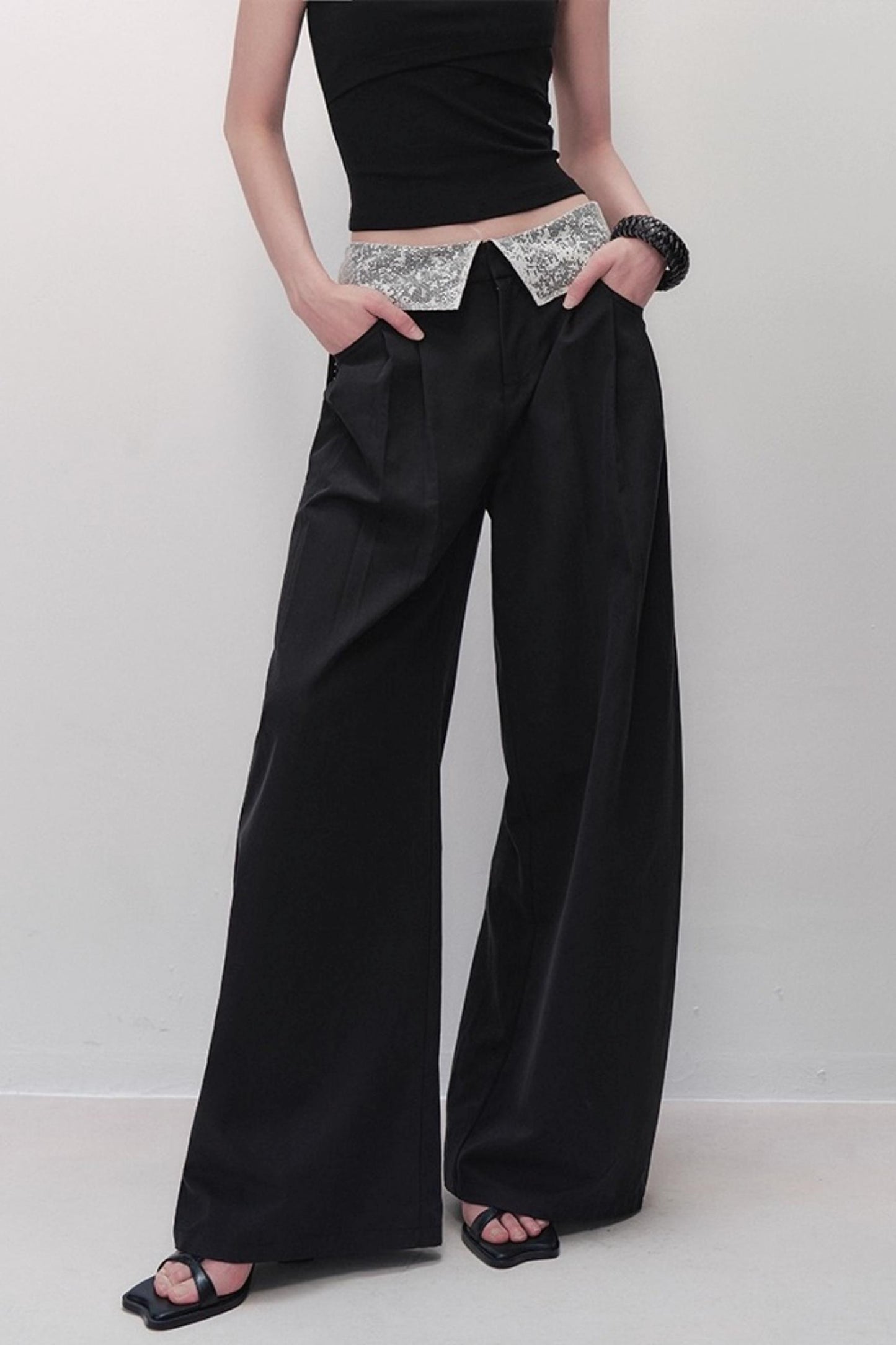 Dream Lace Wide-Leg Pants