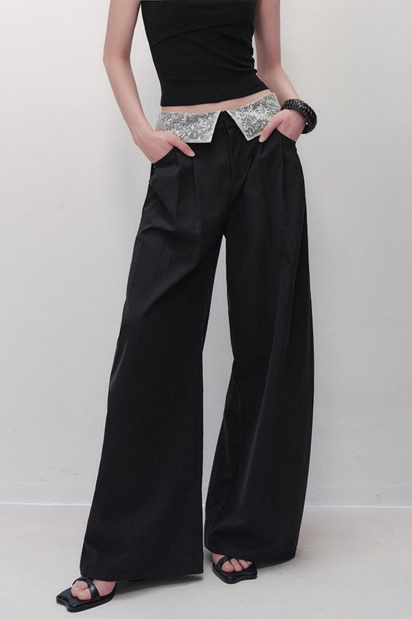 Dream Lace Wide-Leg Pants