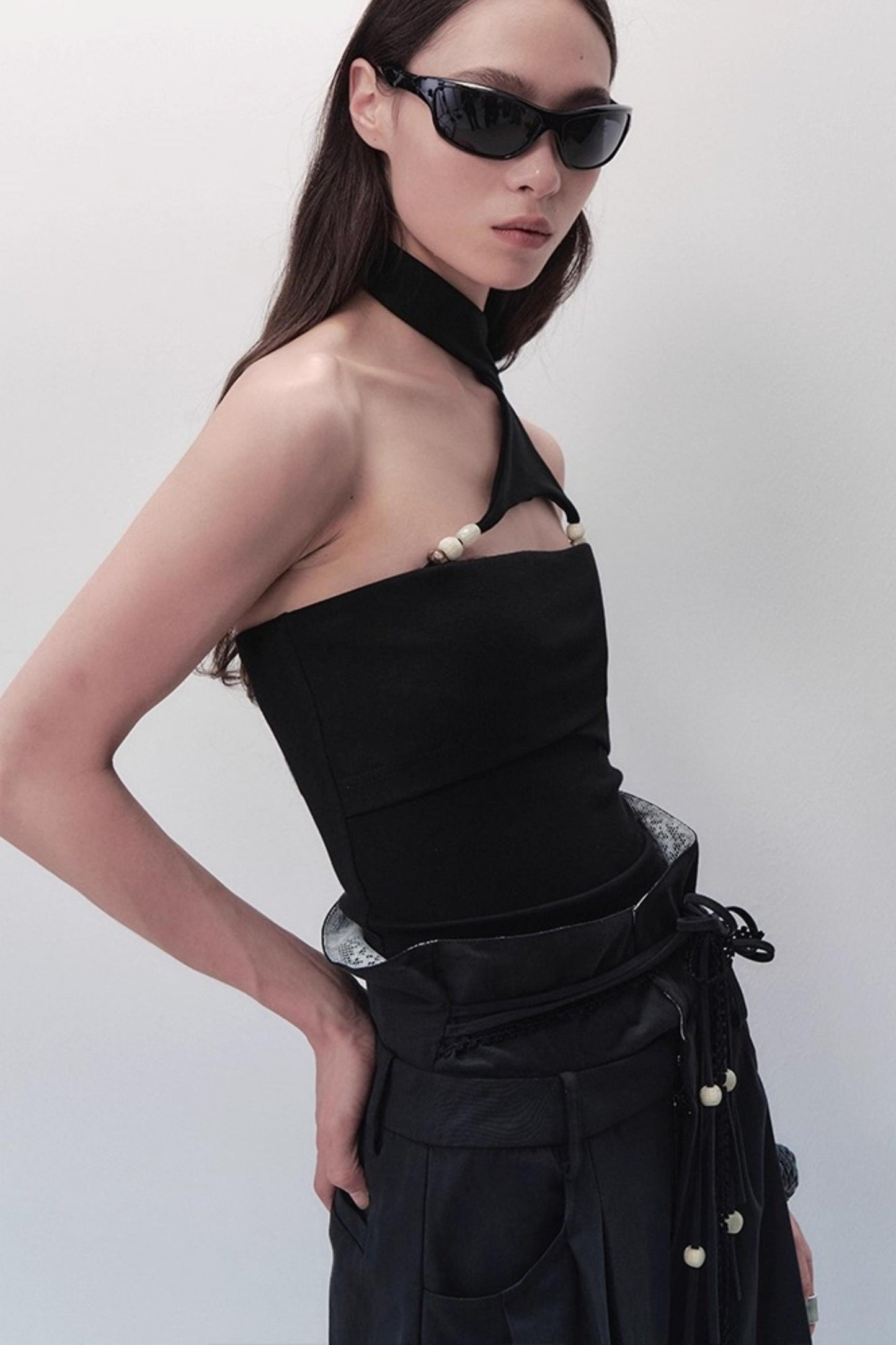 Reflection Black Camisole