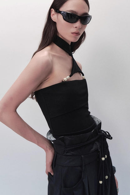 Reflection Black Camisole