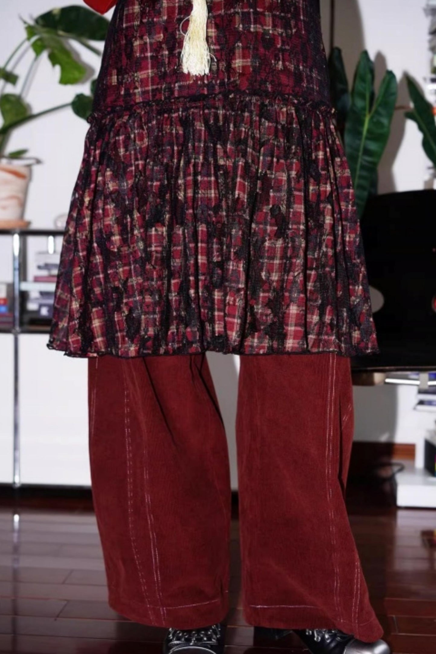 Vintage Suede Sleeveless Dress