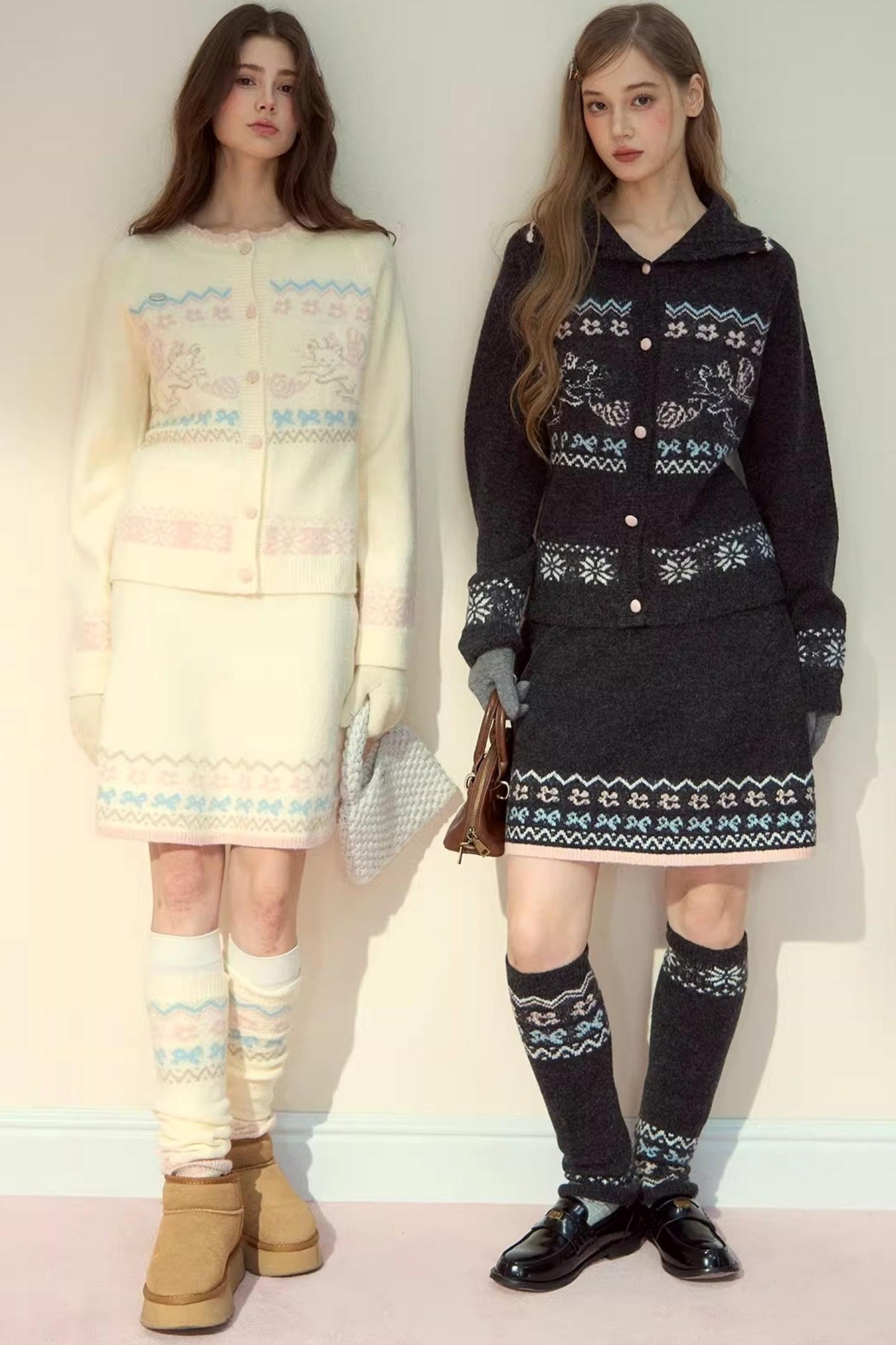 Knit Elegance Jacket Set-Up