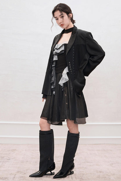 Classic Lace Halter Top