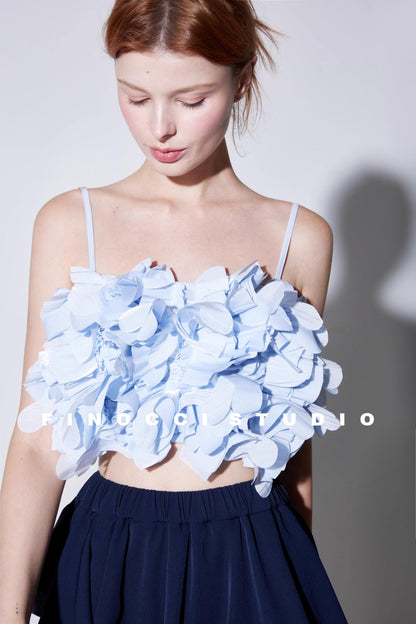 Ultra-Complex Double-Layer Petal Suspender