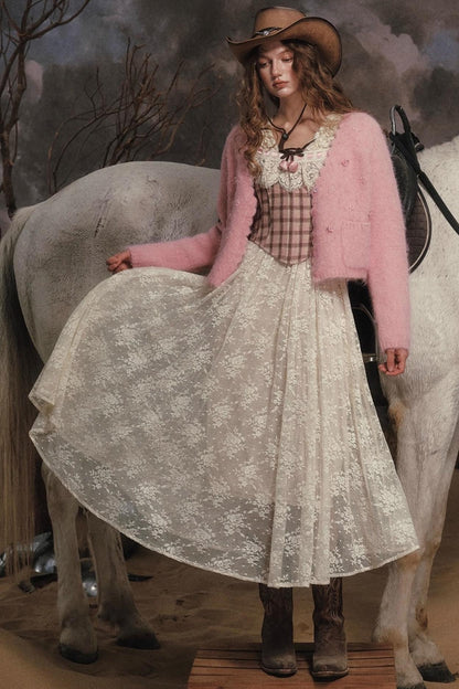 Princess Charming Lace Dress Set-Up