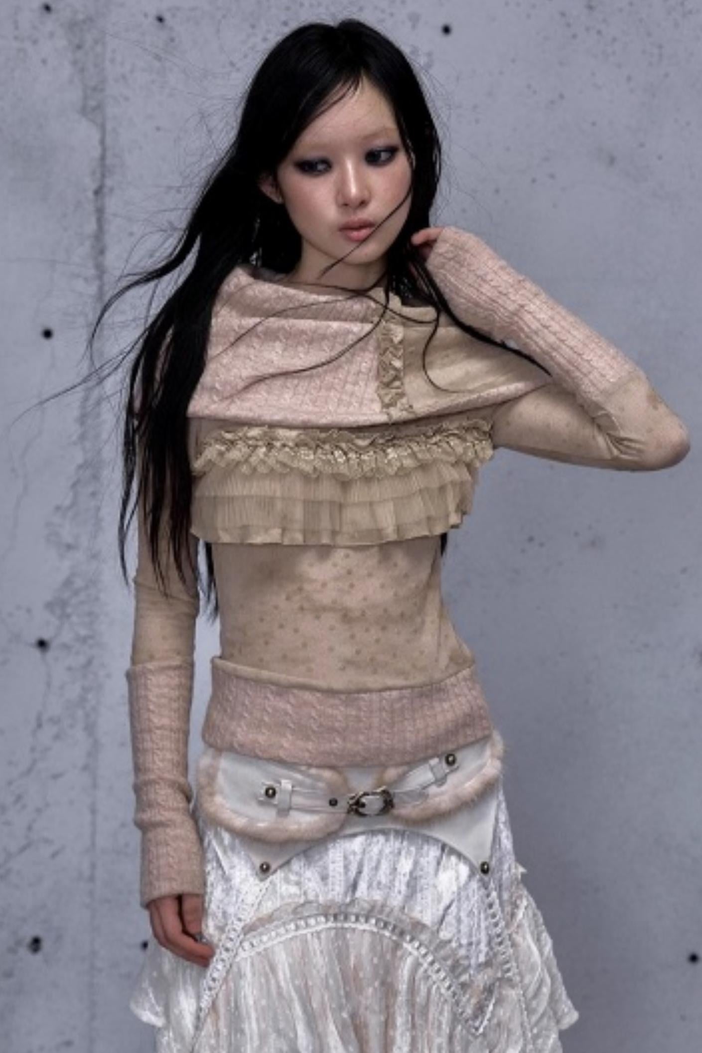 Vintage Retro Wool Knit Sweater