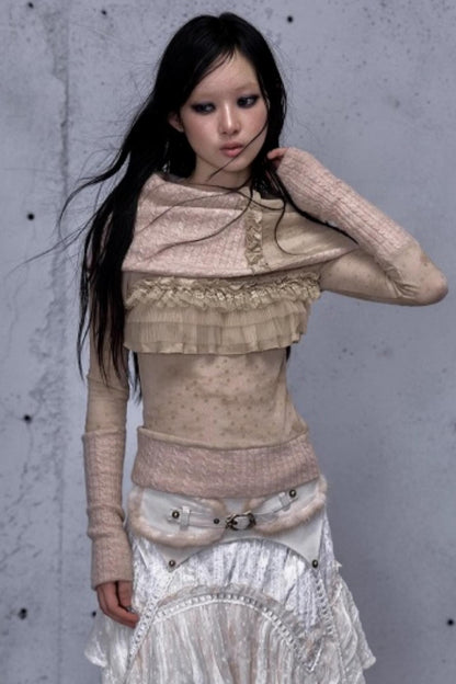 Vintage Retro Wool Knit Sweater