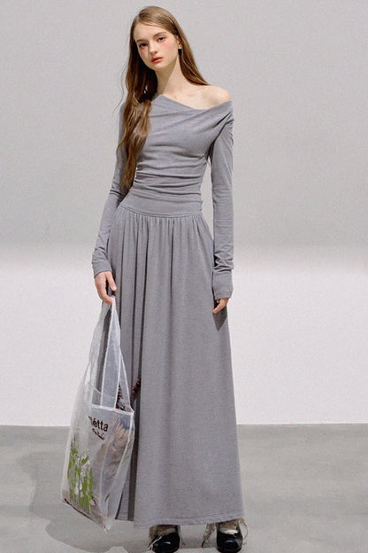 Cool Goddess Swing Collar Waist Dress