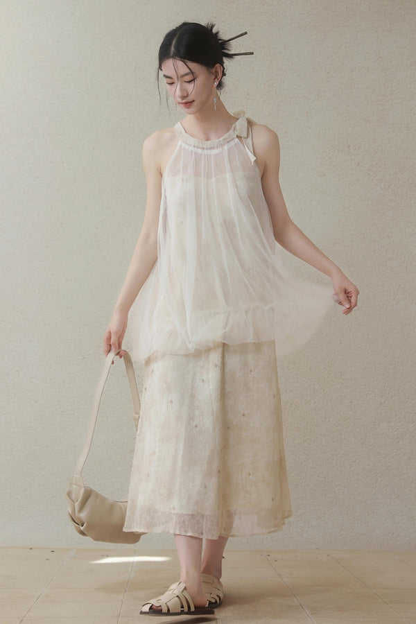 Summer Cloud Mesh Dress