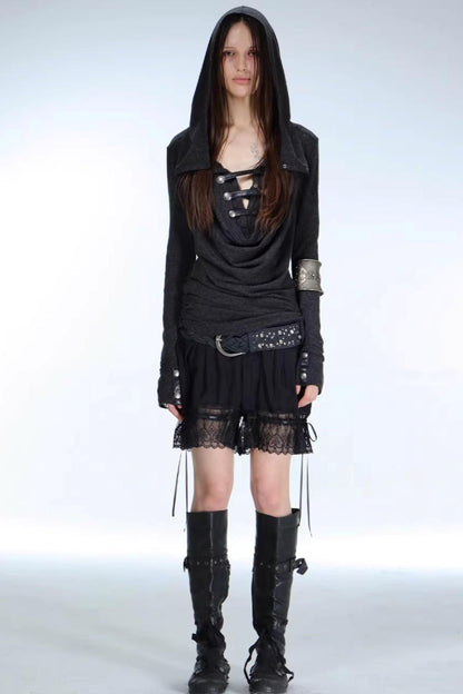 Retro Lace Bloomers Shorts