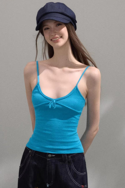 Sweet Embroidered Knitwear Set