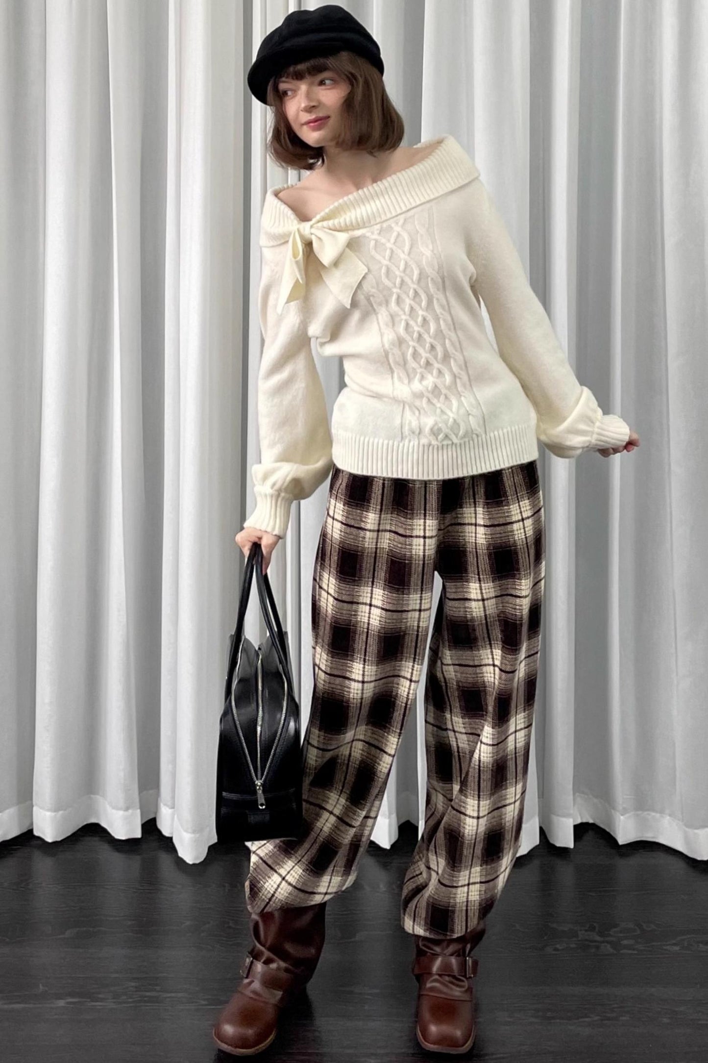 Versatile Lazy Sense Cable Sweater