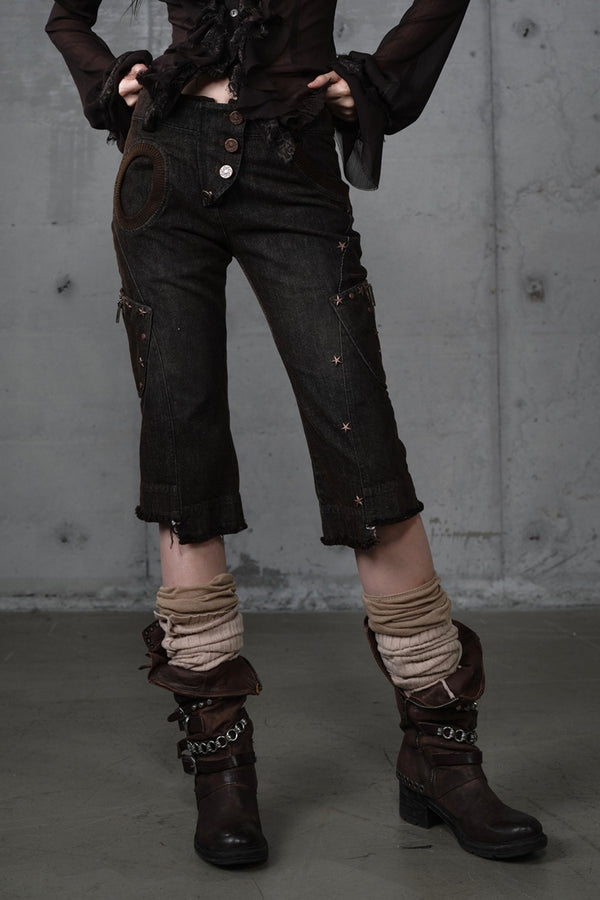 Vintage Knight Denim Pants